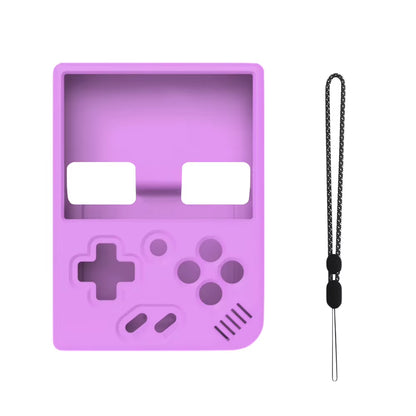 Silicone Protection Skin for MIYOO Soft Case Cover Sleeve Anti-Scratch Non-Slip with Lanyard for MIYOO MINI plus Game Console