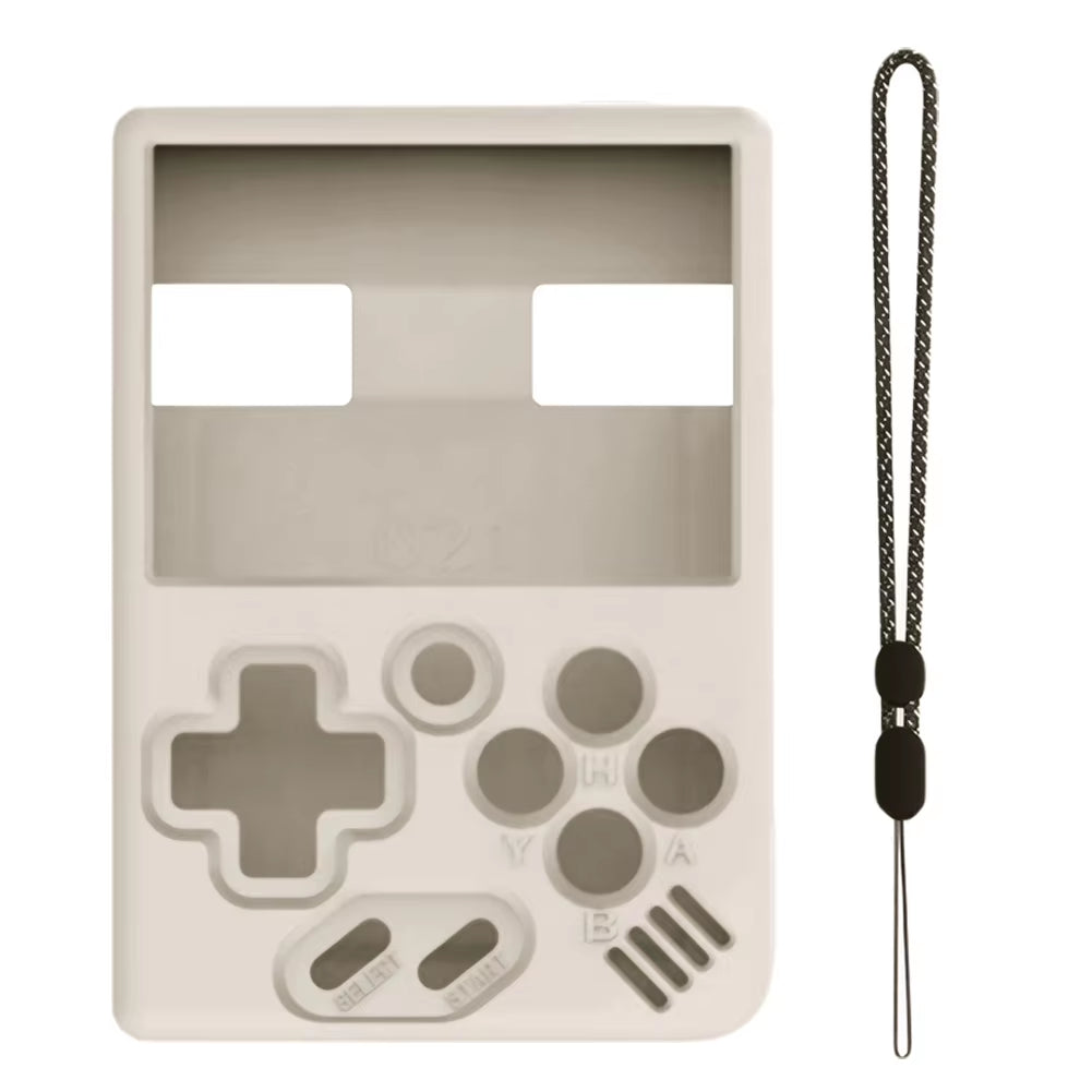 Silicone Protection Skin for MIYOO Soft Case Cover Sleeve Anti-Scratch Non-Slip with Lanyard for MIYOO MINI plus Game Console