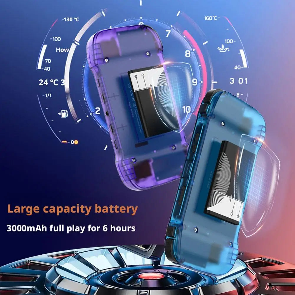 For R46H Retro Handheld Game Console Linux System 4.2Inch IPS Portable Pocket Player Retro Game Console Games Video Kids Gifts