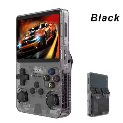 20000 Games R36S Retro Game Console 3.5-Inch Linux Open-Source System Portable Handheld Game Console with 64G for Children Gifts